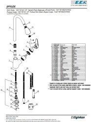 Eca Spylos Krom Spiralli El Duşlu Su Tasarruflu Eviye Bataryası - 3