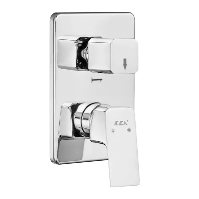 Eca Tiera Krom Ankastre Banyo/Duş 3 Yollu Sıva Üstü 102167335-K