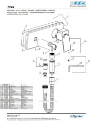 Eca Tiera Krom Ank. Taharet Bat Sıva Üstü Perlatörlü 102167005-KP - Thumbnail