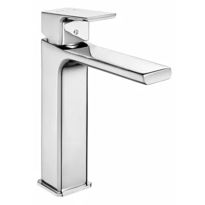 Eca Tiera Krom Kireç Kırıcılı Sabit Orta Boy Lavabo Bataryası