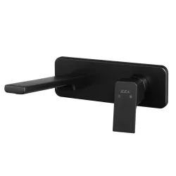 E.C.A - Eca Tiera Mat Siyah Ank Lav Bat Sıva Üstü Tek Rozet 102167605C1-K