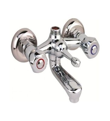 Klasik Krom Banyo Bataryası (Montaj DAHİL - Duş Seti Hariçtir) - 1