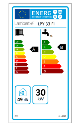 Lambert (Baymak) Lpy 33/33 Kw (28.000 Kcal) Tam Yoğuşmalı Kombi