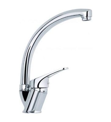 Mix Aç Kapa Krom Döner Borulu Eviye Bataryası (Montaj DAHİL) - 1