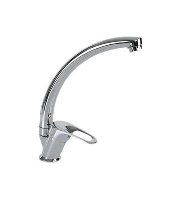 Mix Aç Kapa Krom Döner Borulu Eviye Bataryası (Montaj DAHİL)