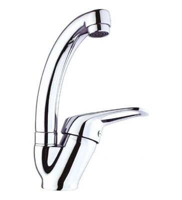 Mix Aç Kapa Krom Döner Borulu Lavabo Bataryası (Montaj DAHİL) - 3