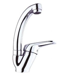 Mix Aç Kapa Krom Döner Borulu Lavabo Bataryası (Montaj DAHİL) - 4