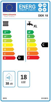Termodinamik Dek 18 Kw Trifaze Elektrikli Kombi (Isıtma+Sıcak Su)