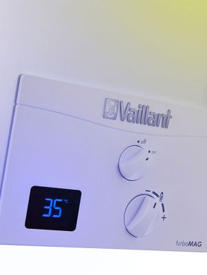 Vaillant (Baca Dahil) TurboMag 12 Lt. Doğalgazlı Hermetik Şofben